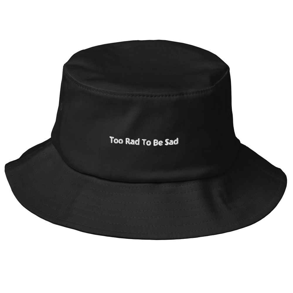 Too Rad To Be Sad Bucket Hat